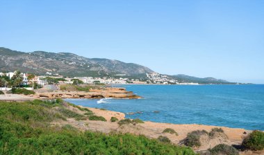 Playa del Moro Plajı, Alcossebre, Spai