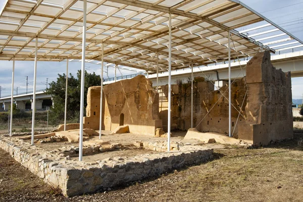 Ruines du bâtiment Castlania à Cambrils, Espagne — Photo