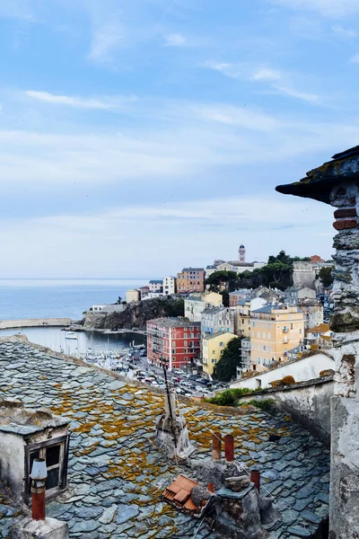 Altstadt von Bastia, auf Korsika, Frankreich — Stockfoto