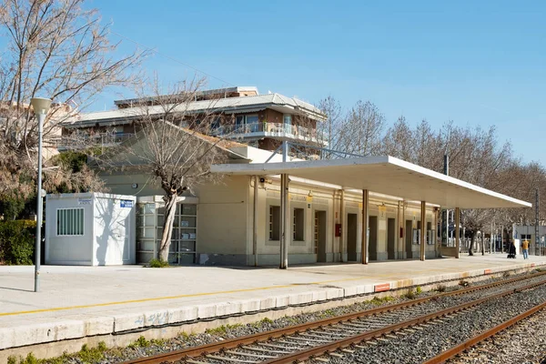 Salou Spain February 2020 View Train Station Salou Spain Which — Stock Photo, Image