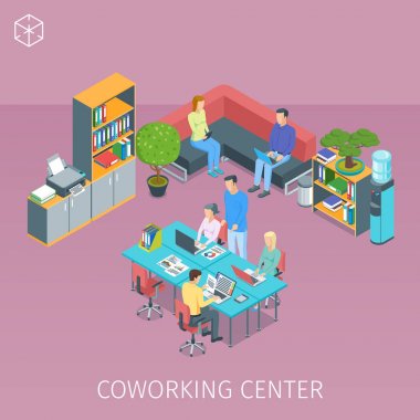 Yaratıcı insanlar Merkezi coworking çalışma