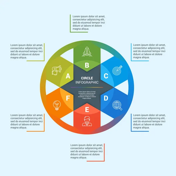 Vektör Infographic Şekil 11 — Stok Vektör