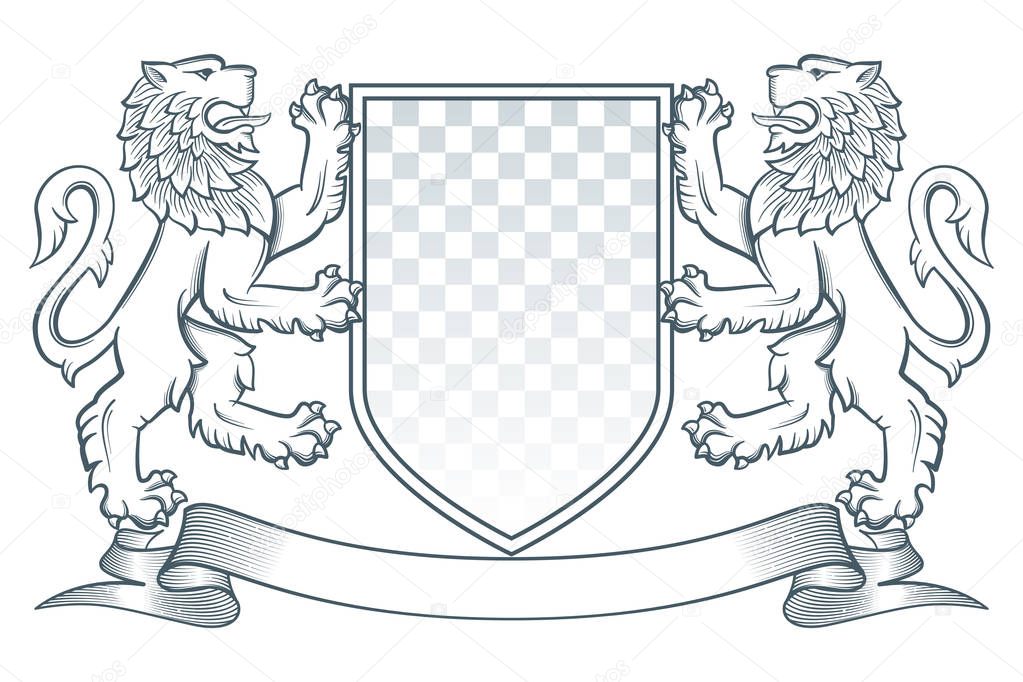 coat of arms lion