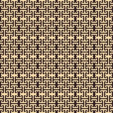 Mısır tarzı soyut seamless modeli. Kontur.