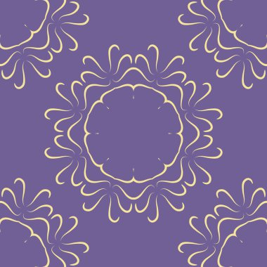 Sorunsuz geçmiş vintage retro tarzı desen. Vektör çizim