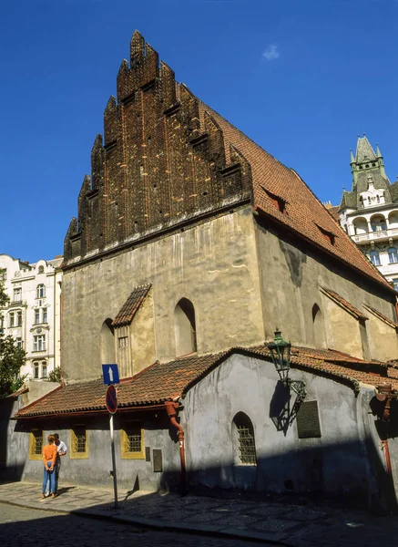 Oud-nieuwe Synagoge, Praag — Stockfoto