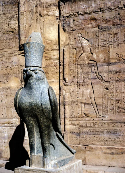 Tempio di Horus, Edfu — Foto Stock