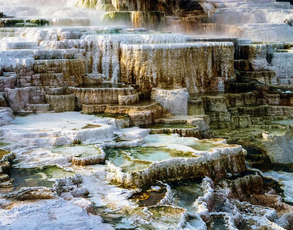 Minerva Terraço em Wyoming — Fotografia de Stock