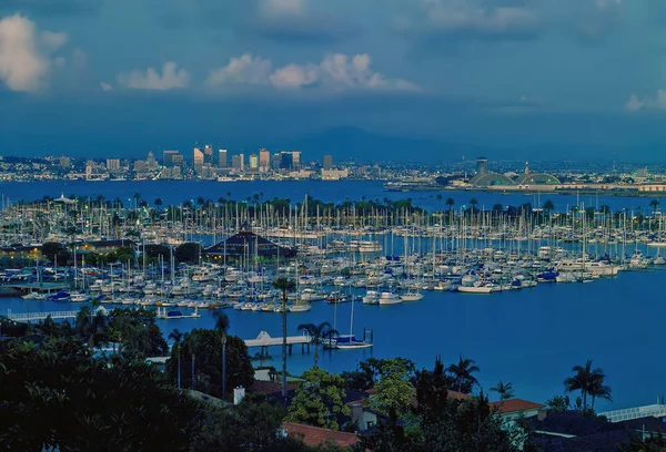 Night in San Diego — Stock Photo, Image