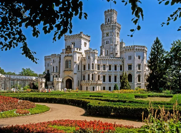 Castelo Hluboka, República Checa — Fotografia de Stock