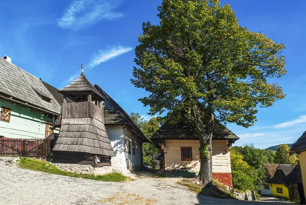 Vlkolinec Zentrum Der Slowakei Gelegen Ist Eine Bemerkenswert Intakte Siedlung — Stockfoto