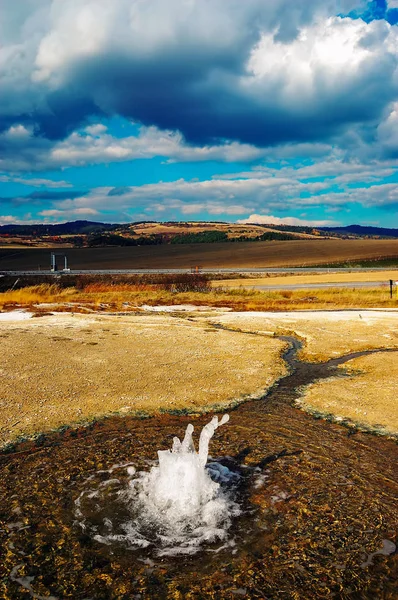 Hot Spring Slovakia — Stock Photo, Image