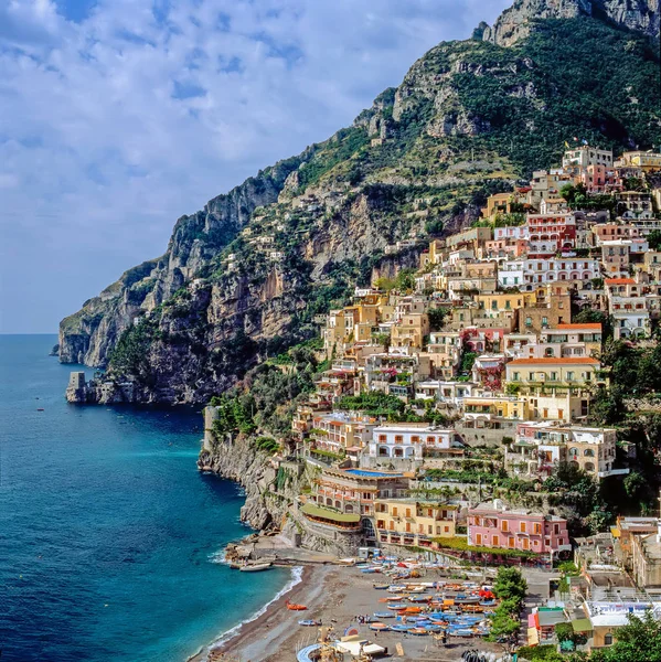 Positano, Włochy — Zdjęcie stockowe