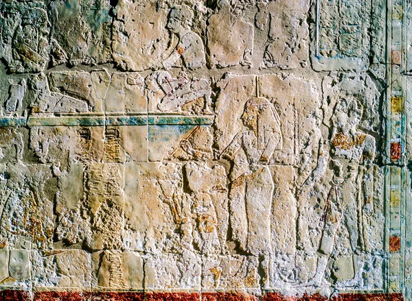 Relief in Luxor, Ägypten — Stockfoto