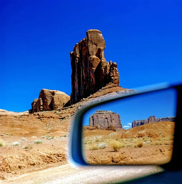 Odraz Butte Monument Valley Arizona — Stock fotografie