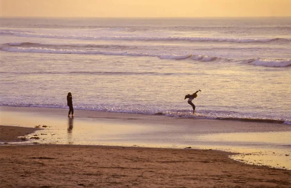 Beach in Californië — Stockfoto