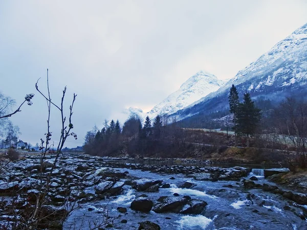 Olden Norveç Yolu — Stok fotoğraf