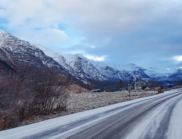 Road Olden Norway — 图库照片