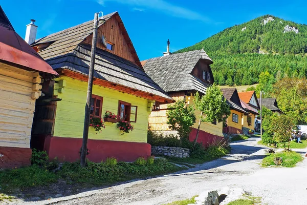 Vlkolnec Villaggio Situato Nel Centro Della Slovacchia — Foto Stock