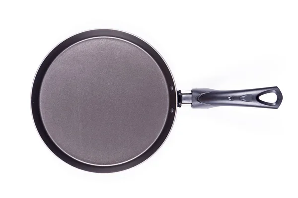 Frying pan on white — Stock Photo, Image