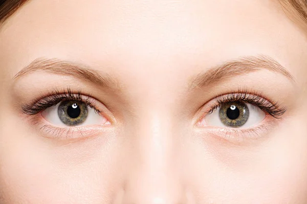 Occhi di bella ragazza — Foto Stock