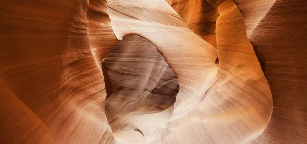 Vue célèbre à Antelope Canyon — Photo