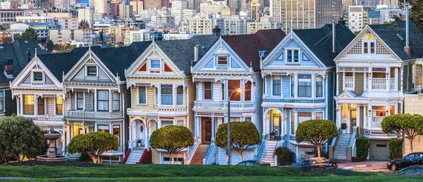 Die gemalten Damen von San Francisco — Stockfoto