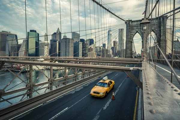 Ponte do Brooklyn famosa — Fotografia de Stock