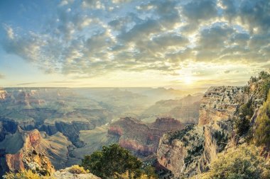 Grand Canyon et sunrise