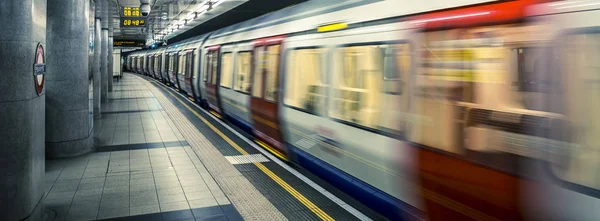Utsikt över Londons tunnelbana — Stockfoto