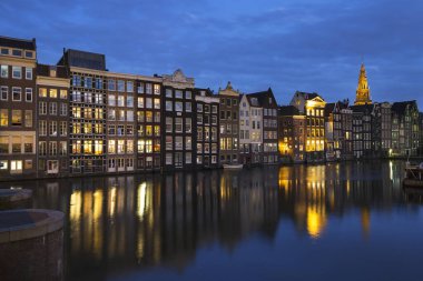 Amsterdam, Hollanda 'da ünlü bir yer.