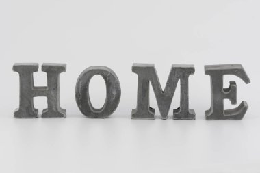 Dekoratif harflerle kelime evi