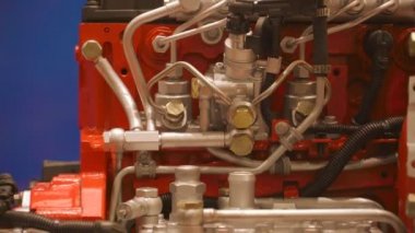 Mikro büyük motordan genel planı