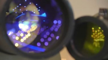 Ön Lens Lens yansıma parlama renkli aydınlatma optik