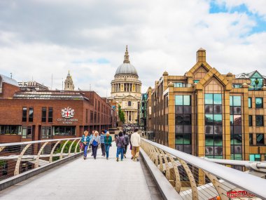 Londra (Hdr Millennium Köprüsü)