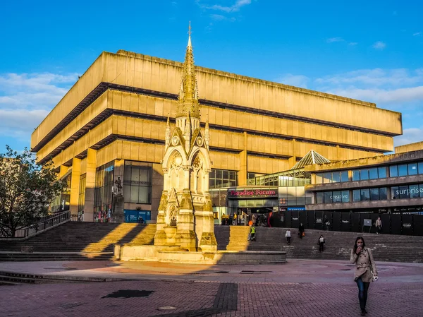 Central Library in Birmingham (HDR) ) — стоковое фото