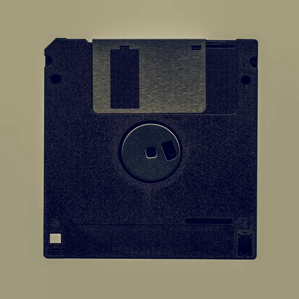 Vintage procurando disquete Disco — Fotografia de Stock