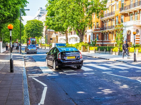 Londra (Hdr geçitte Abbey Road) — Stok fotoğraf