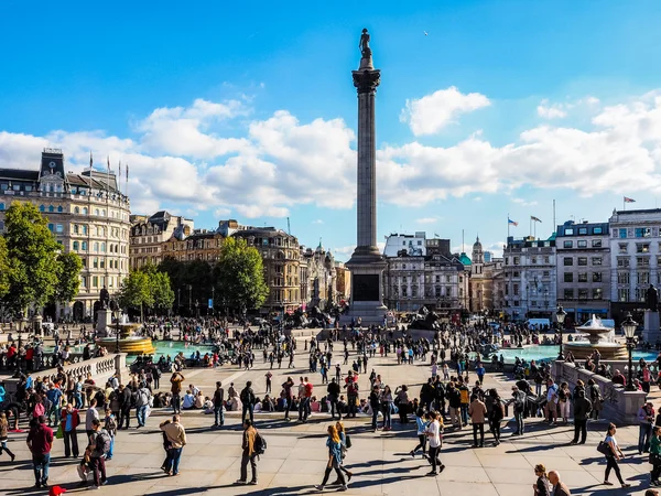 Trafalgar Square à Londres (HDR ) — Photo