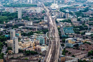 Londra (Hdr havadan görünümü)