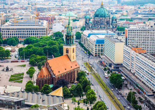 Vista aérea de Berlín (HDR ) — Foto de Stock