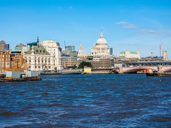 Річки Темзи в Лондоні (Hdr) — стокове фото