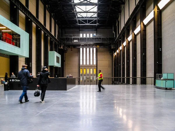 Tate Modern Turbine Hall en Londres (HDR ) — Foto de Stock