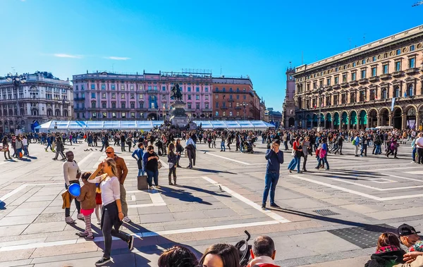 Milan katedrála (Hdr) — Stock fotografie