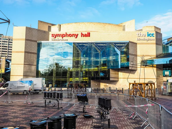 Symphony Hall in Birmingham (Hdr) — Stockfoto