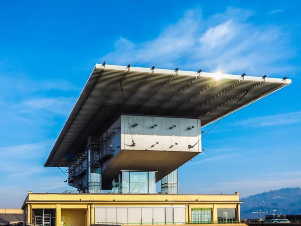 Lingotto Pinacoteca Agnelli w Turynie (Hdr) — Zdjęcie stockowe