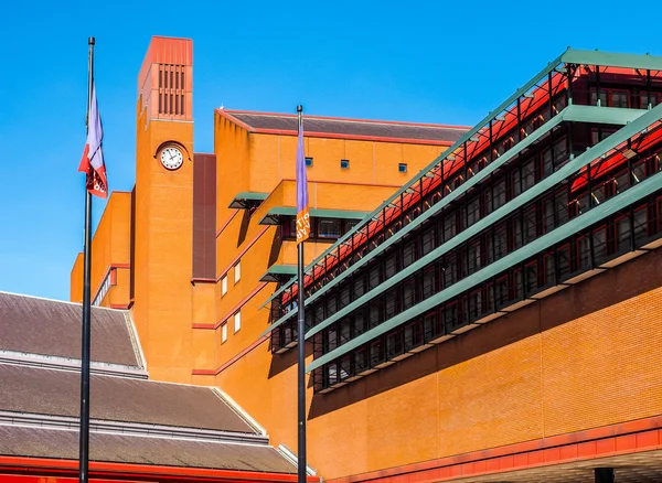 British Library in London (HDR) Stock Photo