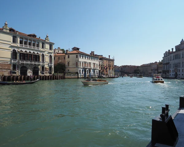 Canal Grande en Venecia — Foto de Stock