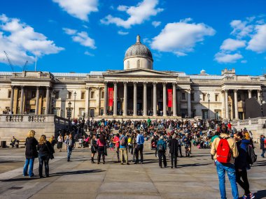 Trafalgar Square Londra (Hdr)