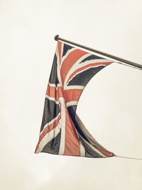 Vintage görünümlü UK Flag